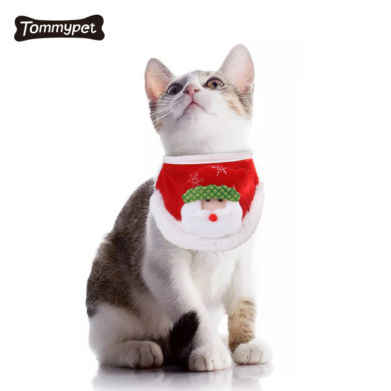 Amazon heißer Verkauf Haustier verkleiden sich Mode Weihnachten Weihnachtsmann Hundehalsband mit Glocke