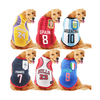 5xl 6xl 7xl China Großhandel Haustier Fußball Basketball Sport Nationalmannschaft WM Designer Große Große Hundebekleidung
