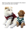 Teddy Katze Fleece Warm Sport Winter Luxus Klassische Kaschmir Gestrickte Baumwolle Haustier Blank Hundepullover Kleidung Für Kleine Hunde