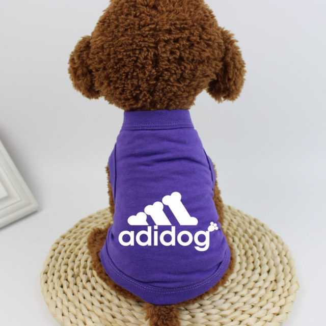 2021 Hunde Hoodie Winter Luxus Hundebekleidung Hundet-shirt Haustier Kaninchen Kleidung Adidog für den Sommer