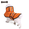 Kleiner Hunderegenmantel Hundekleidung Wasserdichter PU-Hunderegenmantel Poncho Regenbekleidung Regenmantel Reflektierender Mantel