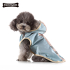 Kleiner Hunderegenmantel Hundekleidung Wasserdichter PU-Hunderegenmantel Poncho Regenbekleidung Regenmantel Reflektierender Mantel