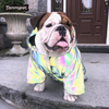 wholesale China Fabrik High Vis Regenbogenfarbe reflektierende Sicherheit Haustier Hund Mode Jacke Weste Mantel für Hund außerhalb Laufsicherheit