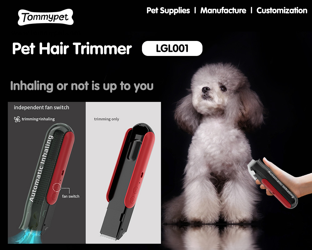 Vakuum-Haustier-Haar-Clippers aus China Großhandel Haustier liefert Hersteller Tommypet