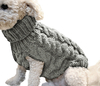 Hersteller Großhandel Multi-Colors Warm Soft Winter Luxury Knitted Cashmere Pet stricken Hundepullover Kleidung für Welpen