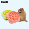 Futternapf Candy Color Anti-Schluck-Hundenapf Slow Feeder Interaktiver Bloat Stop Hundenapf für Schnellfresser