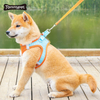 weiches Nylon leicht reflektierend Hochwertiges und strapazierfähiges Nylon-Hundegeschirr für große Hunde